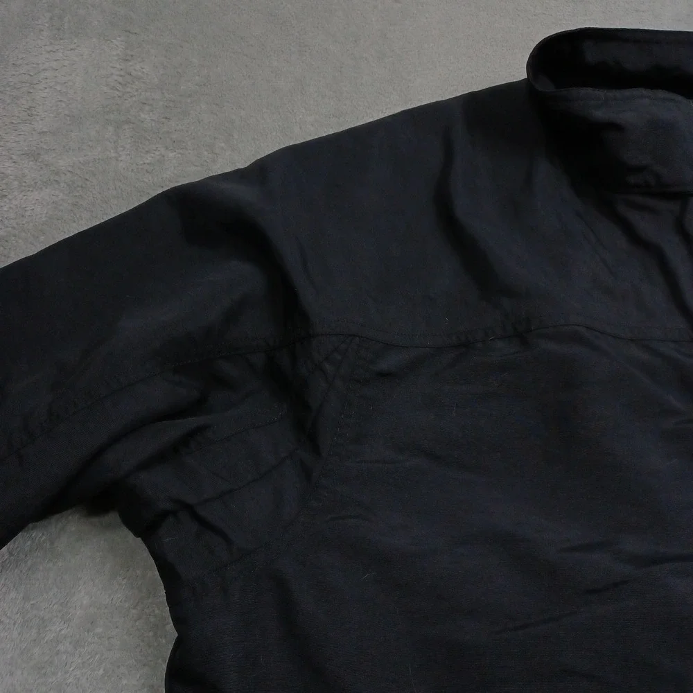 Nike‎ Jacket Mens XLT Black Zip Long Sleeve Outdoor Casual Pockets Workwear